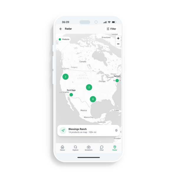 Farmko Map Farmko โ Sell and discover local farm products
